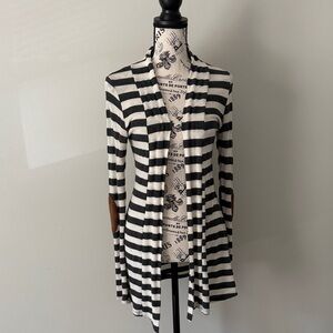 always…me Striped Cardigan